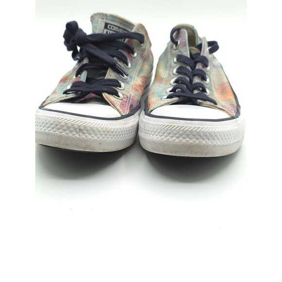 Converse All Star Women's Tye-Dye Floral Low Top Sneakers Size 7 US - Picture 2 of 15